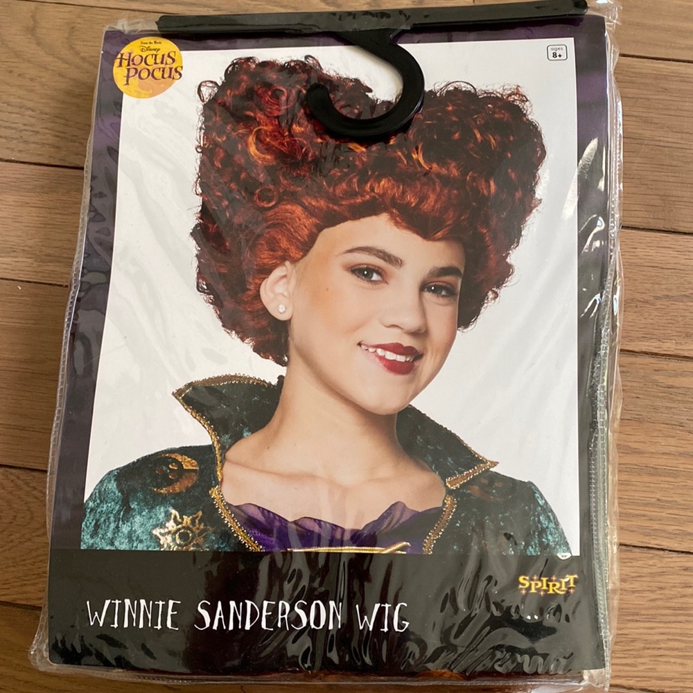 Spirit Halloween Disney Hocus Pocus Winifred Sanderson Child Wig